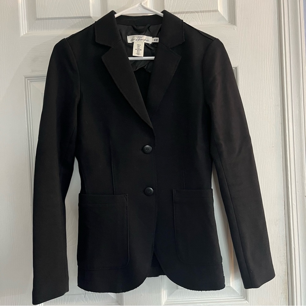 H&M Blazer Size Small Black